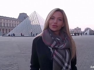 La novice - gjoksmadhe ruse blondie subil arch merr njëpasnjëshëm i vështirë nga franceze putz